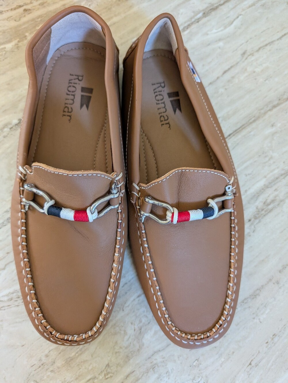 RIOMAR THE TAN - Deck Driver Men's Loafers size 8/EU 40 Merica